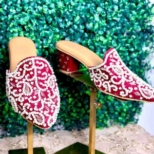 The "Maharani" Regal Embellished Mules