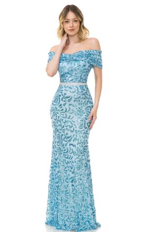 Windsor Embellished Rhinestone-Belted Sheath Dress - Image 7