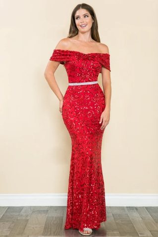 Windsor Embellished Rhinestone-Belted Sheath Dress - Image 9