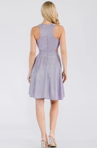 Celeste Cutout Halter Cocktail Mini - Image 2