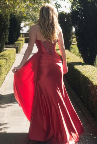 Brigitte — Crystal-Encrusted Sweetheart Evening Gown - Image 5