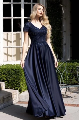 The Serena Satin Formal Dress - Image 4