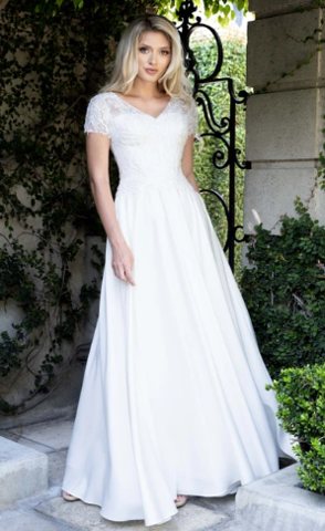 The Serena Satin Formal Dress - Image 5
