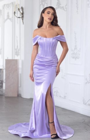 The Genevieve Corset Train Gown