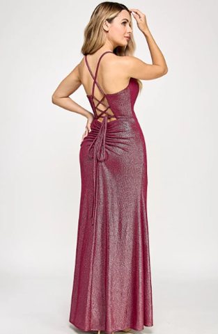 The Ivy Shimmer Long Dress - Image 8